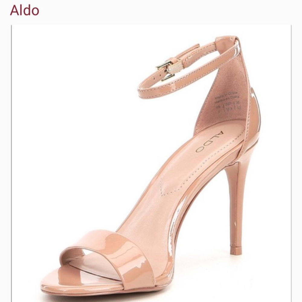 Nude Heels with straps